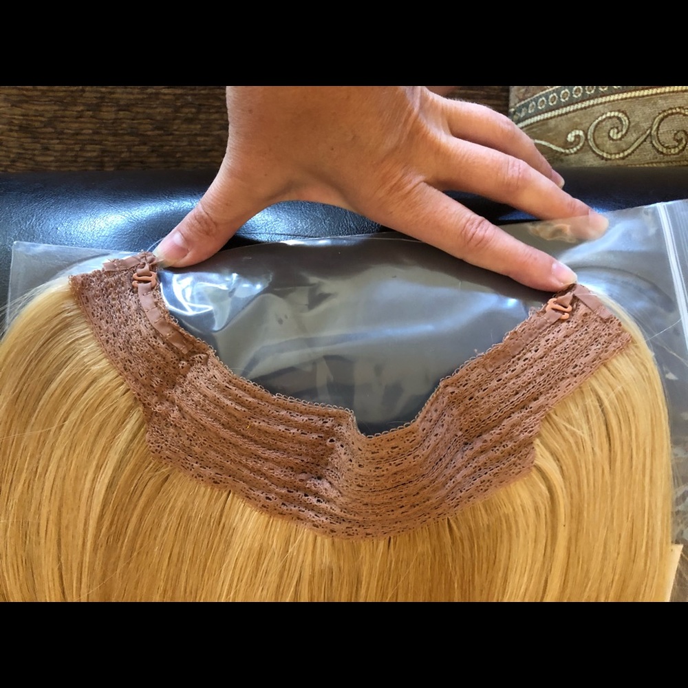 🎉🎉 20” 100% Human Remy Halo-style Extensions - Picture 5 of 8